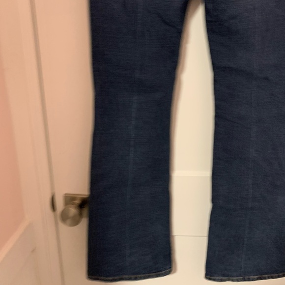 Early 2000s Bootcut Dark Blue Guess Jeans - Picture 8 of 15
